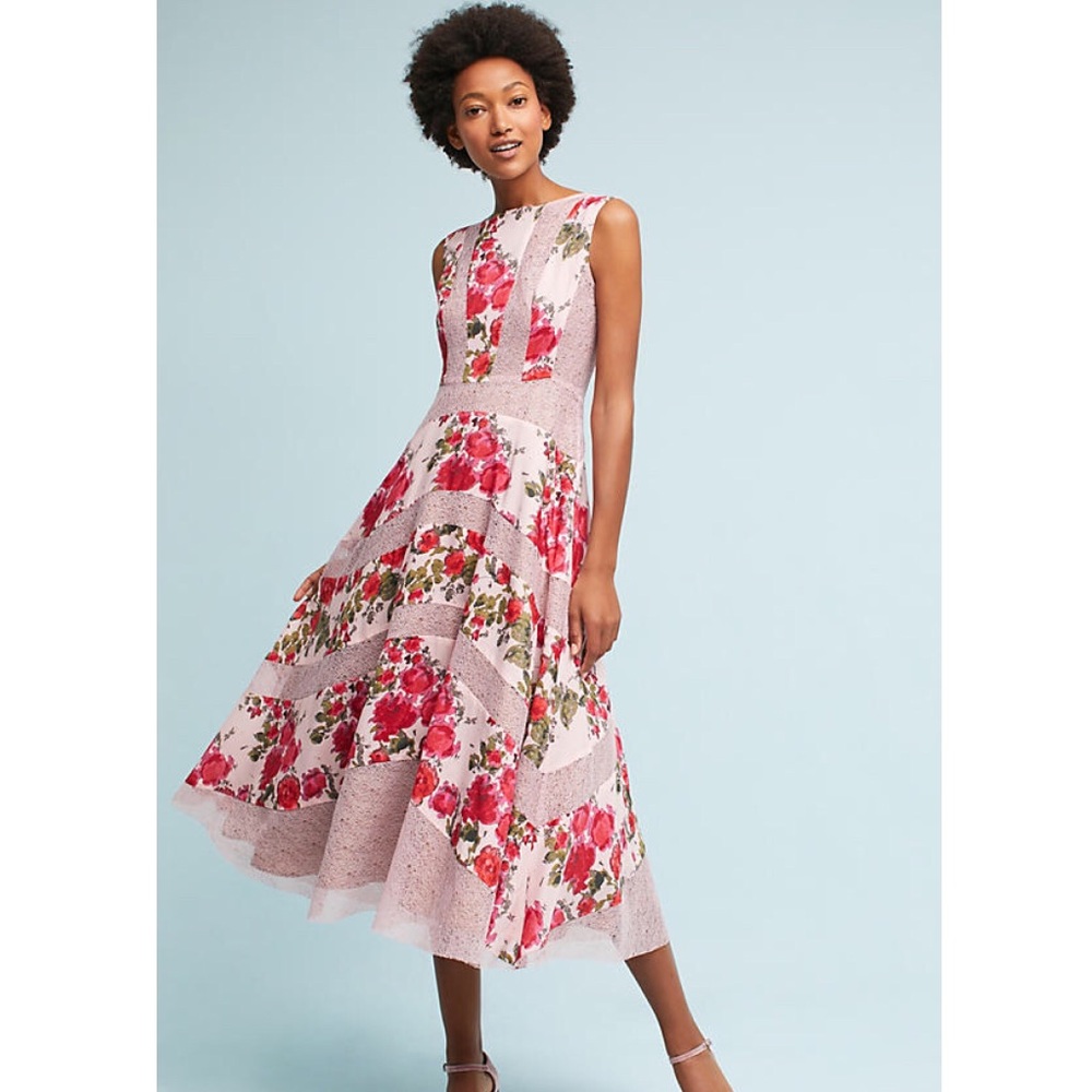 Tracy Reese Anthropologie dress Kensington 2p 2